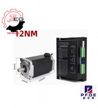 Bộ động cơ bước 12Nm size 86 drive DM860H