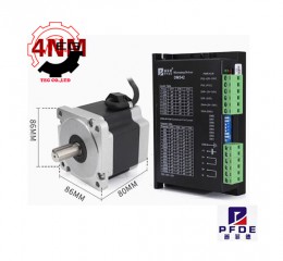 Bộ động cơ bước 4Nm size 86