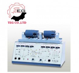 Bộ thí nghiệm động cơ đồng bộ xoay chiều một pha - Máy phát một chiều