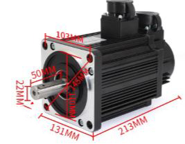 Kích thước motor servo 1.5KW giá rẻ