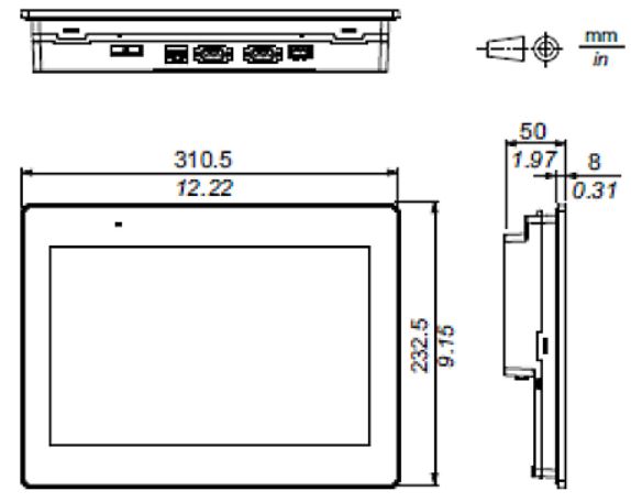 kích thước PFXET6600WAD