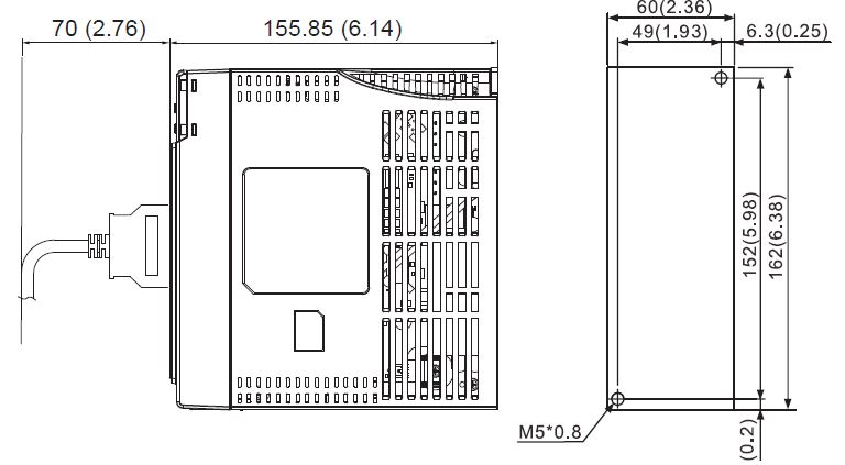 Kích thước ASD-E3-0421-L