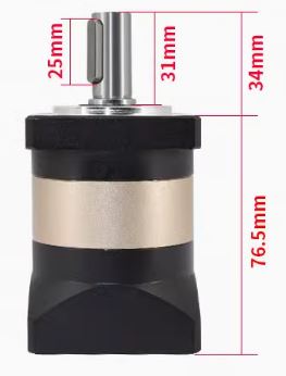 Kích thước hộp số PRF57-L1-05-P2
